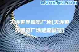 大连世界博览广场(大连世界博览广场近期展览)