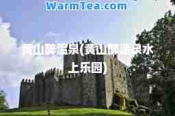 黄山醉温泉(黄山醉温泉水上乐园)