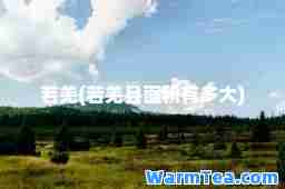 若羌(若羌县面积有多大)