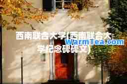 西南联大学(西南联大学纪念碑碑文)
