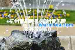 杭州音乐喷泉(杭州音乐喷泉开放时间)