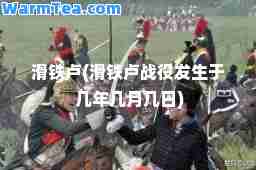 滑铁卢(滑铁卢战役发生于 几年几月几日)