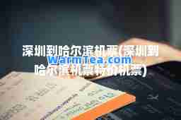深圳到哈尔滨机票(深圳到哈尔滨机票特价机票)
