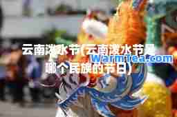 云南泼水节(云南泼水节是哪个民族的节日)