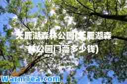 天鹿湖森林公园(天鹿湖森林公园门票多少钱)