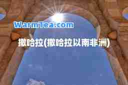 撒哈拉(撒哈拉以南非洲)