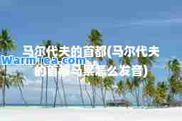 马尔代夫的首都(马尔代夫的首都马累怎么发音)
