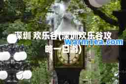 深圳 欢乐谷(深圳欢乐谷攻略一日游)