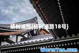 杨树浦路(杨树浦路18号)