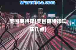 美国底特律(美国底特律现在几点)