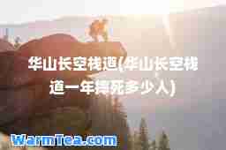 华山长空栈道(华山长空栈道一年摔死多少人)