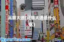 高朋大道(高朋大道是什么区)