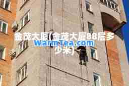 金茂大厦(金茂大厦88层多少米)