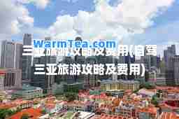 三亚旅游攻略及费用(自驾三亚旅游攻略及费用)
