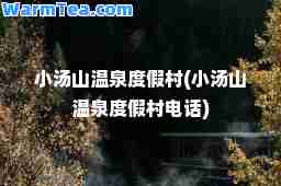 小汤山温泉度假村(小汤山温泉度假村电话)