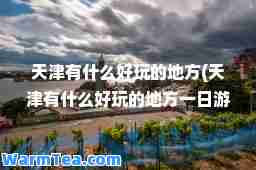 天津有什么好玩的地方(天津有什么好玩的地方一日游)