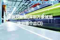 深圳万象城(深圳万象城地铁站哪个出口)