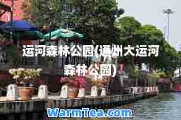 运河森林公园(通州大运河森林公园)