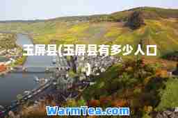 玉屏县(玉屏县有多少人口)