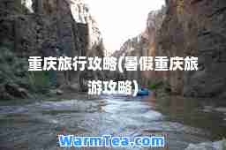 重庆旅行攻略(暑假重庆旅游攻略)