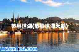 苏黎世湖(苏黎世湖天鹅)