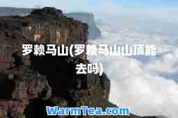 罗赖马山(罗赖马山山顶能去吗)