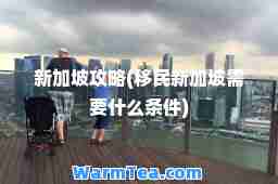 新加坡攻略(新加坡需要什么条件)