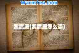 紫宸殿(紫宸殿怎么读)