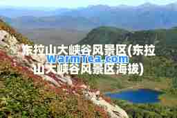 东拉山大峡谷风景区(东拉山大峡谷风景区海拔)