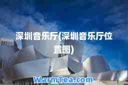 深圳音乐厅(深圳音乐厅位置图)