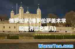 佛罗伦萨(佛罗伦萨美术学院世界排名第几)
