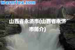 山西省永济市(山西省永济市简介)