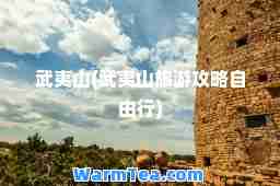 武夷山(武夷山旅游攻略自由行)