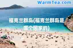 福克兰群岛(福克兰群岛是哪个国家的)