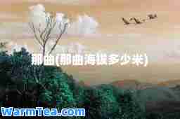 那曲(那曲海拔多少米)