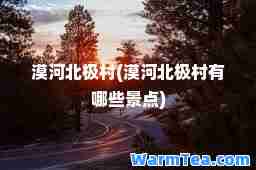 漠河北极村(漠河北极村有哪些景点)