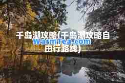 千岛湖攻略(千岛湖攻略自由行路线)