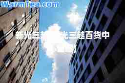 新光三越(新光三越百货中心催眠)