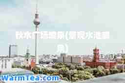 秋水广场喷泉(景观水池喷泉)