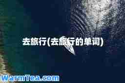 去旅行(去旅行的单词)