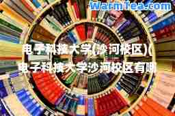 电子科技大学(沙河校区)(电子科技大学沙河校区有哪些专业)