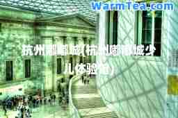 杭州嘟嘟城(杭州嘟嘟城少儿体验馆)