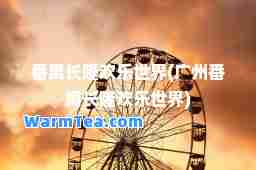 番禺长隆欢乐世界(广州番禺长隆欢乐世界)