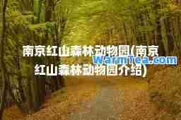 南京红山森林动物园(南京红山森林动物园介绍)