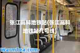 张江高科地铁站(张江高科地铁站几号线)