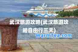 武汉旅游攻略(武汉旅游攻略自由行三天)