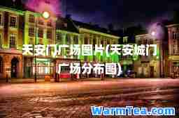天安门广场图片(天安城门广场分布图)
