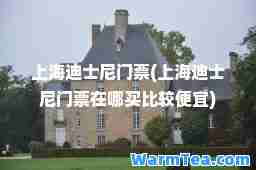 上海迪士尼门票(上海迪士尼门票在哪买比较便宜)