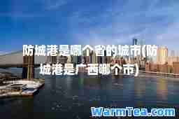 防城港是哪个省的城市(防城港是广西哪个市)