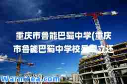 重庆市鲁能巴蜀中学(重庆市鲁能巴蜀中学校是公立还是私立)